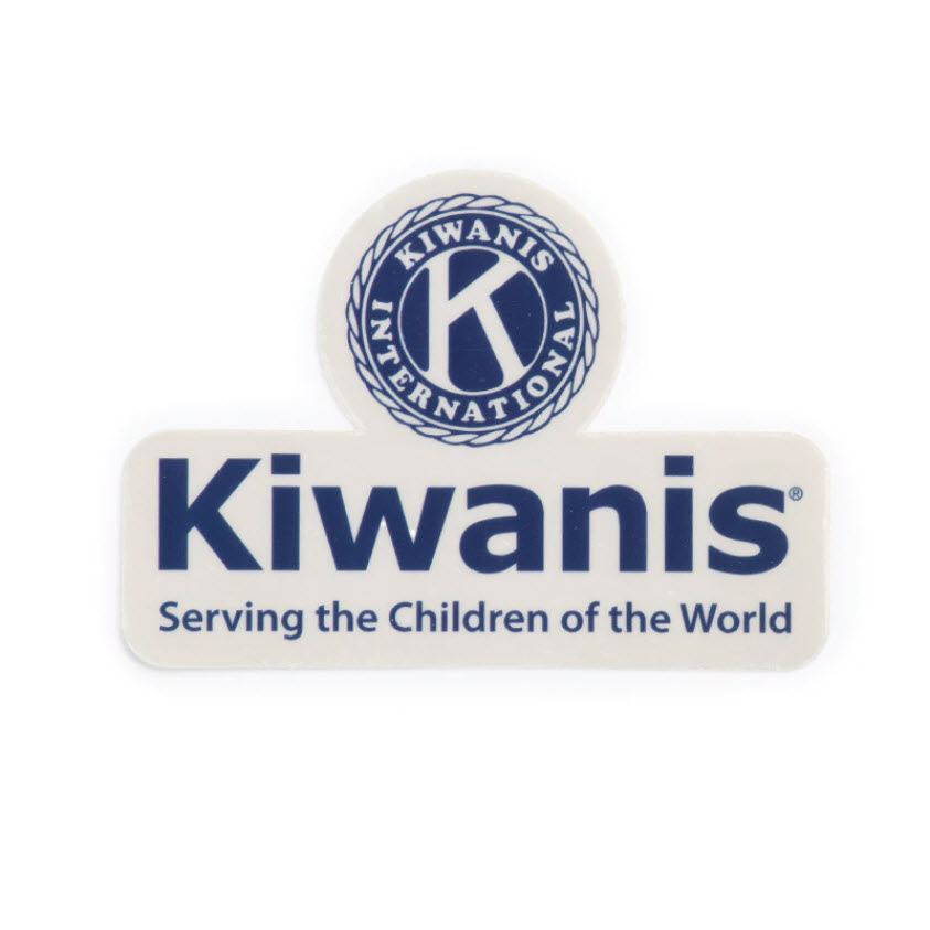 New Kiwanis Window Cling