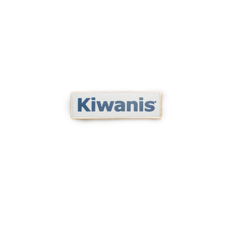 Kiwanis Wordmark Bar Pin