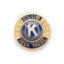 Kiwanis Club Secretary-Treasurer Pin