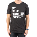 Circle K Eat. Sleep. Volunteer. Repeat. T-shirt