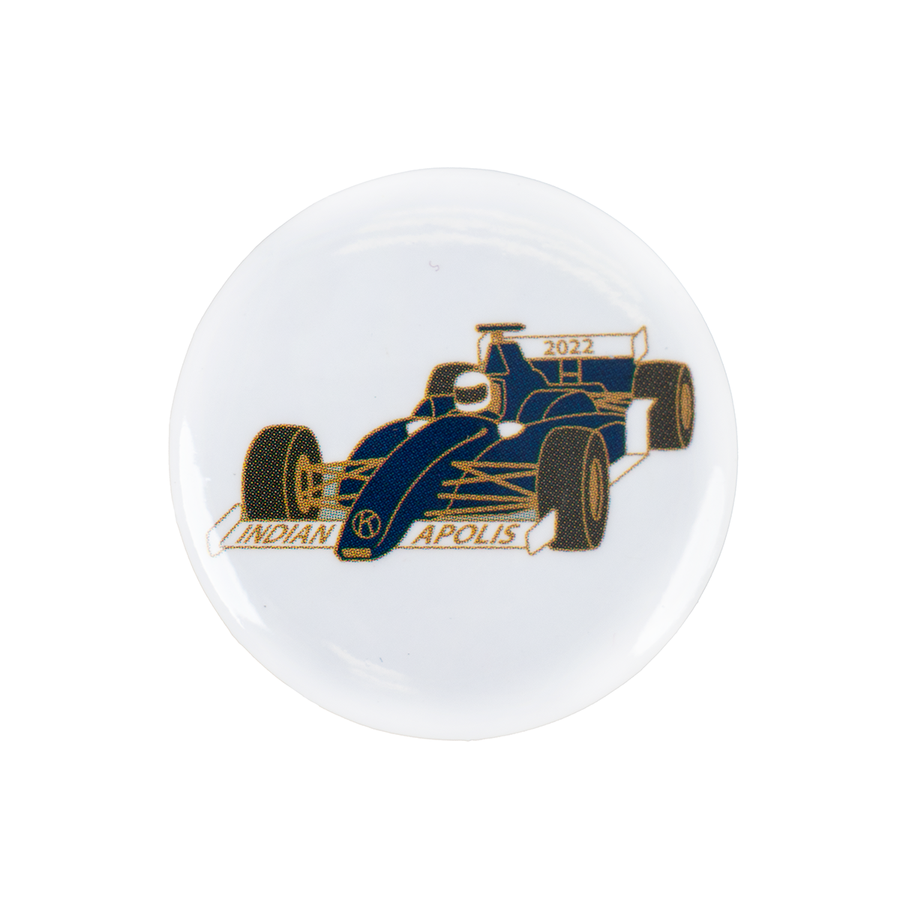 Kiwanis Racecar Button