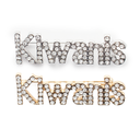 Kiwanis Rhinestone Brooch