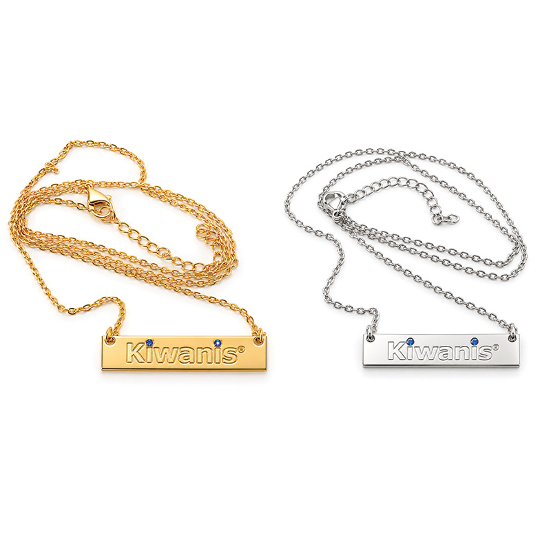 Kiwanis Bar Necklace