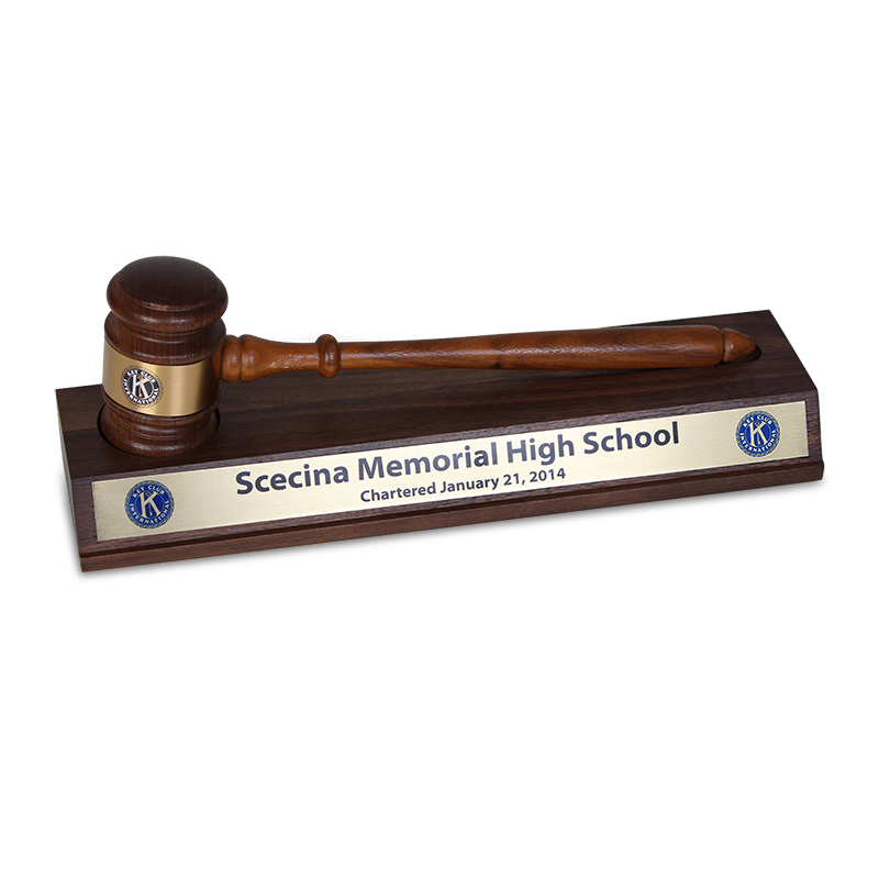 Builders Club Gavel Stand