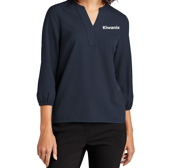 Kiwanis Women's 3/4 Sleeve Tunic