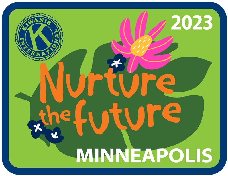 Kiwanis 2023 Minneapolis Convention Nurture Sticker