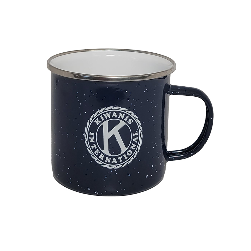 Kiwanis Metal Camp Mug