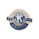 Kiwanis 25 Year Legion of Honor Pin