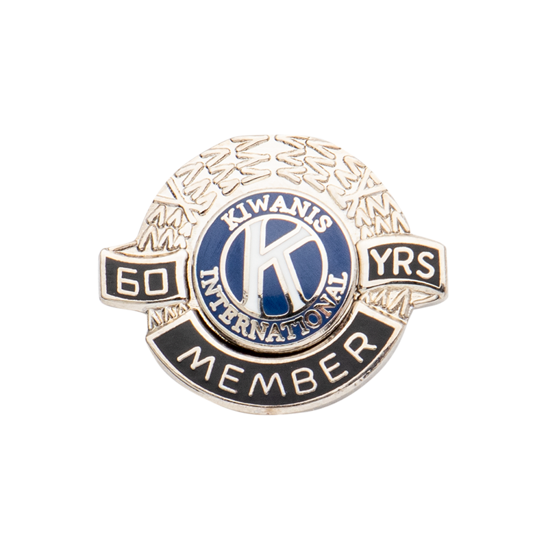 Kiwanis 60 Year Legion of Honor Pins