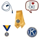 Circle K Ultimate Bundle #1 (Gold Stole, Blue Cord)