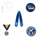 CKI Ultimate bundle #2 Blue stole, white cord