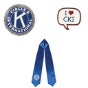 Circle K Graduation Bundle (Blue Stole)