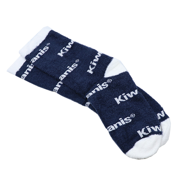 Kiwanis Fuzzy Socks