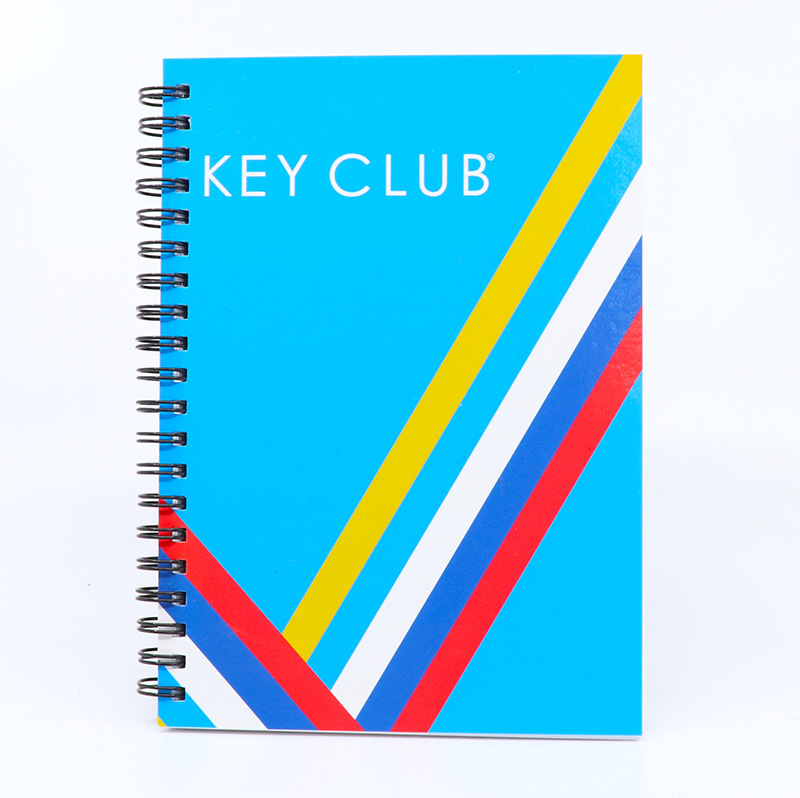 Key Club Stripe Notebook