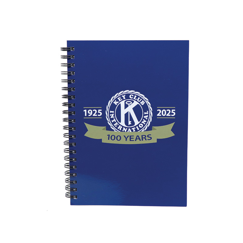 Key Club Centennial 5x7 Spiral Journal