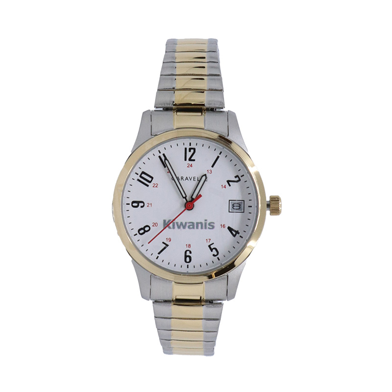 Kiwanis Bulova Caravelle Women's Two-Tone Watch