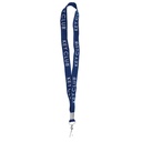 Key Club Lanyard Blue/White