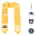 Key Club Centennial Graduation Bundle - Gold Stole