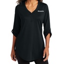 Kiwanis 3/4 Sleeve City Stretch Tunic