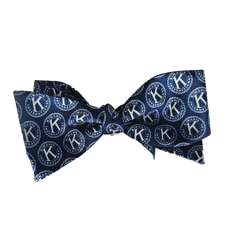 Kiwanis Seal Self Tie Bow Tie