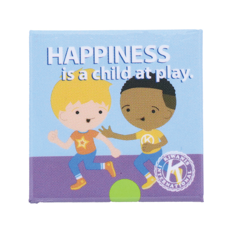 Kiwanis Happiness Button