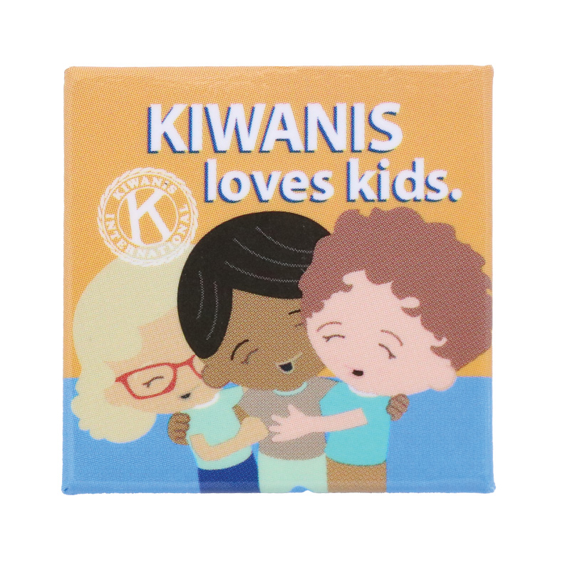 Kiwanis Loves Kids Button