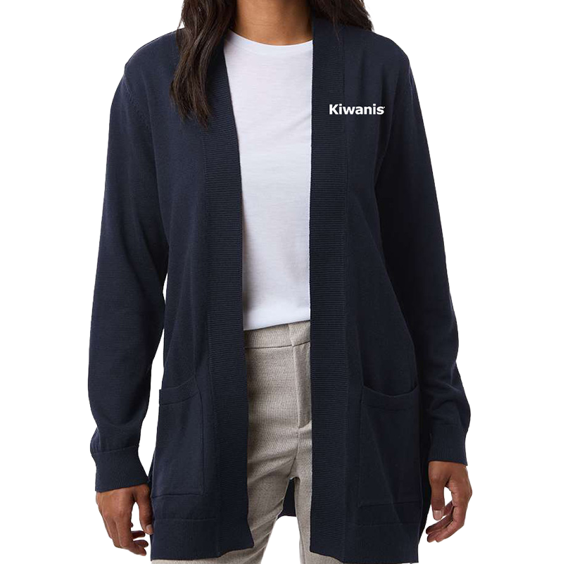 Kiwanis Classic Open Cardigan Sweater