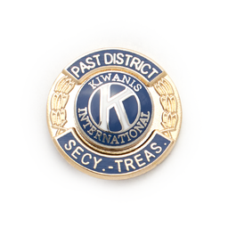 [KIW-0087] Kiwanis Past District Secretary-Treasurer Pin
