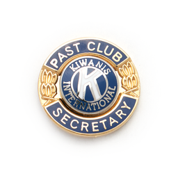 [KIW-0073] Kiwanis Past Club Secretary Pin