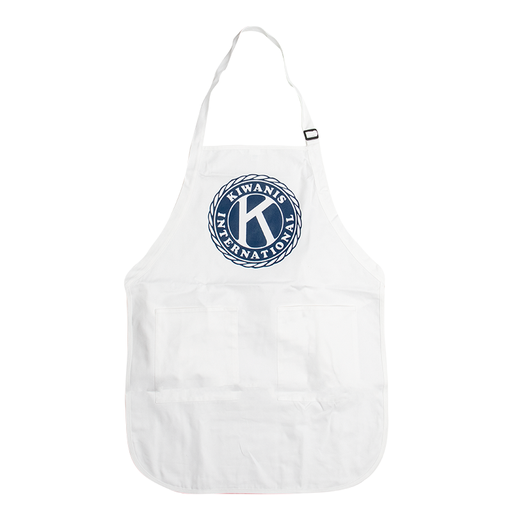 [KIW-0013] Kiwanis Event Apron (White)