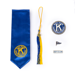 [KEY-GRAD20-BUN-4] Graduation Bundle - Blue Stole