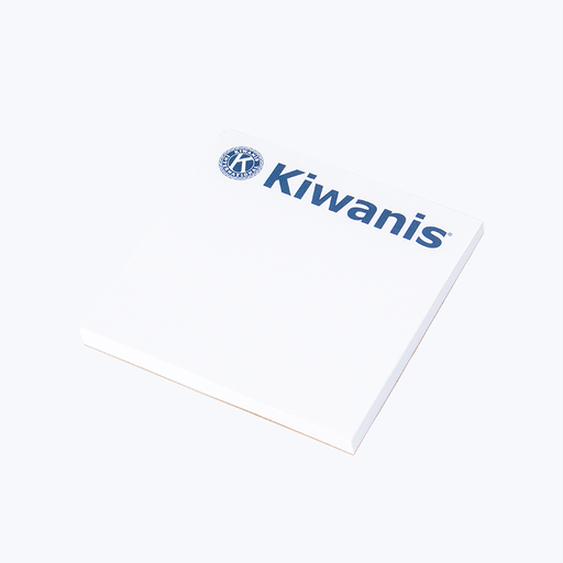 [KIW-0828] Kiwanis 3 x 3 Paper Notepad (50 Page)
