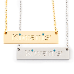 Kiwanis Bar Necklace