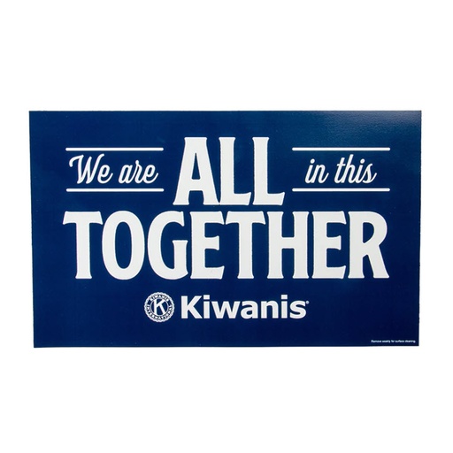[KIW-0805] Kiwanis Together Car Magnet