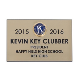 [KI20366] Key Club Gold Badge, Magnetic