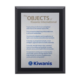 [KI14897] Objects of Kiwanis Desk Plaque