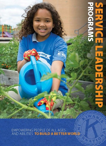 [KIW-94014] Kiwanis Service Leadership Programs Informational Brochure (20 Pack)