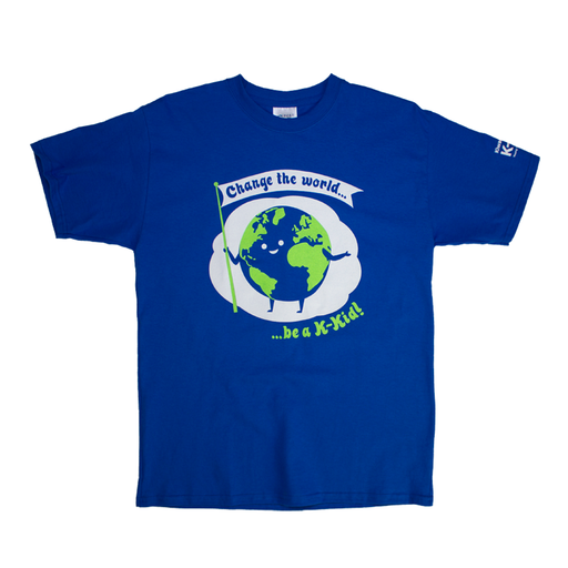 [KKD-0020-ROY-XS] K-Kids Globe T-Shirt