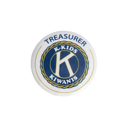 [KKD-0018] K-Kids Treasurer Button