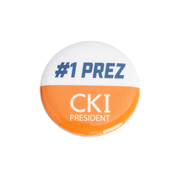 [CKI-0055] CKI Club #1 Prez Button CKI-0055