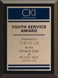 [KI31111] CKI -PLQ Youth Service Award