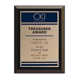 [CKI-0050] CKI - PLQ Treasurer