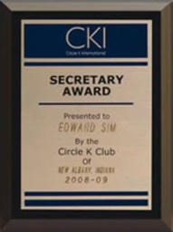 [KI31108] CKI - PLQ Secretary
