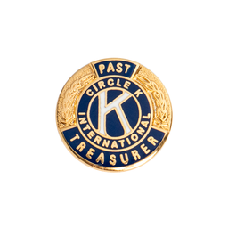 [CKI-0041] Circle K Past Club Treasurer Pin CKI-0041