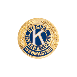 [CKI-0032] Circle K Webmaster Pin CKI-0032