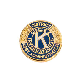 [CKI-0031] Circle K Asst District Administrator Pin CKI-0031