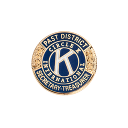 [CKI-0029] Circle K Past District Secretary-Treasurer Pin