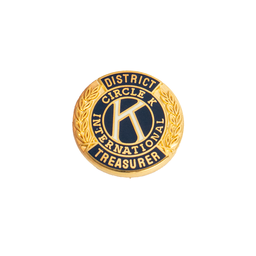 [CKI-0024] Circle K District Treasurer Pin CKI-0024