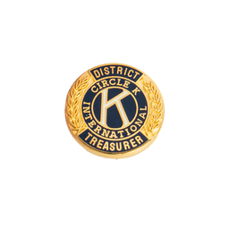 [CKI-0024] Circle K District Treasurer Pin