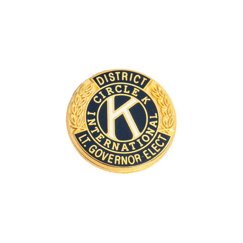Circle K Lt. Governor Elect Pin | Kiwanis Family Products